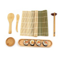 Küchenset Ausrüstung Anfänger Einfache Bedienung Zuhause Bambus Rollmatte Reis Algen All One Wood Sushi Making Kit mit Bazooka